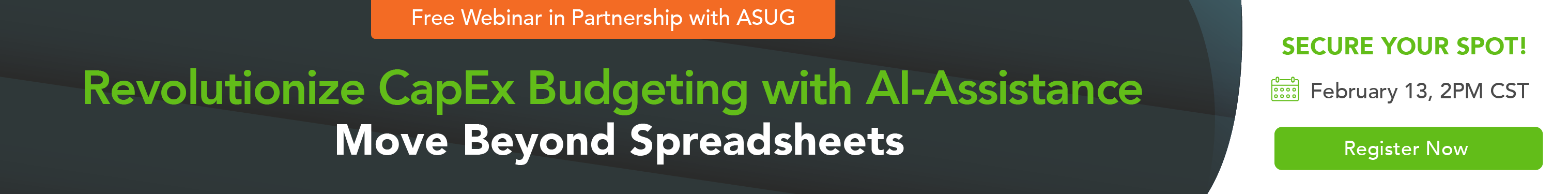 ASUG Webinar CapEx Budgeting with AI Assistance